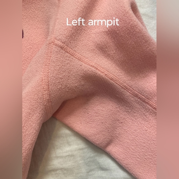 The North Face quarter zip lightweight fleece, Pink, sz M, good condition! - Picture 6 of 11